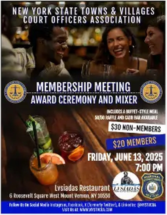 Membership Meeting, Award Ceremony & Mixer event flyer